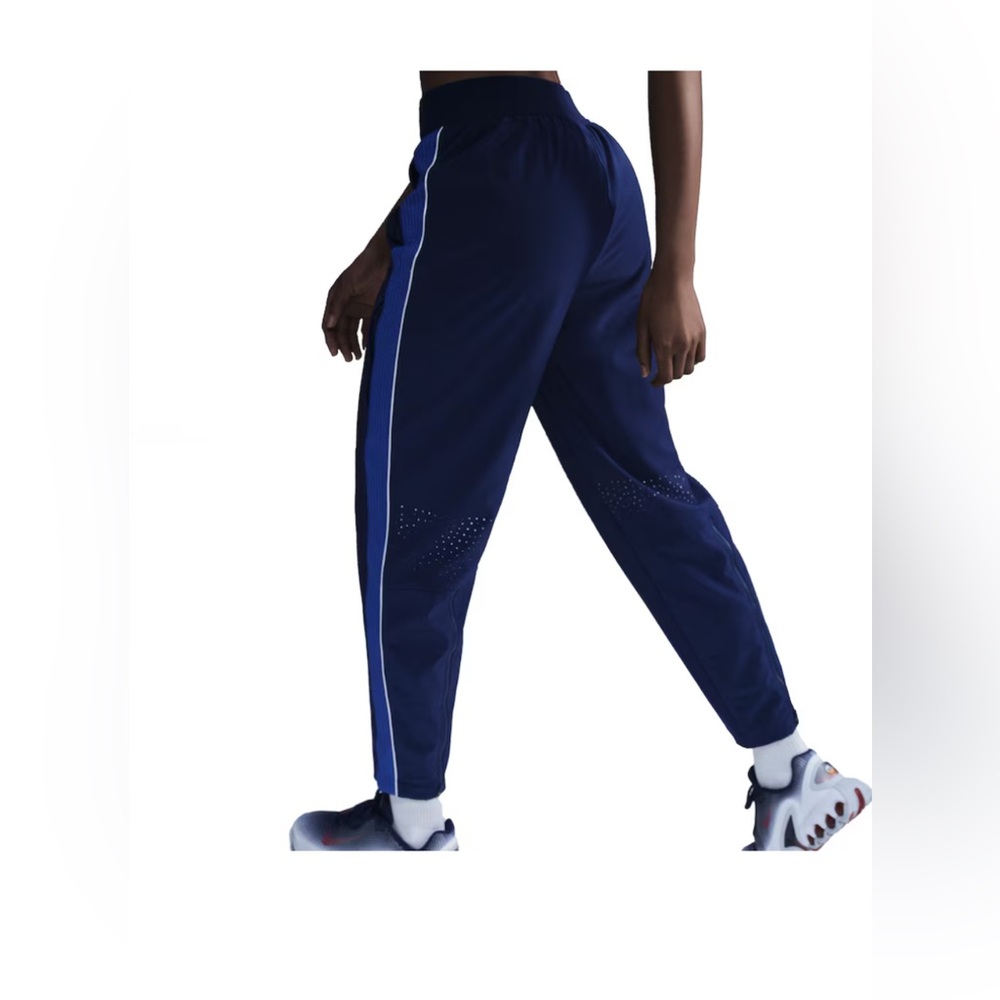 NIKE WOMENS TEAM USA PODIUM PANTS COLOR BLUE VOID MEDIUM AND LARGE - Picture 1 of 16
